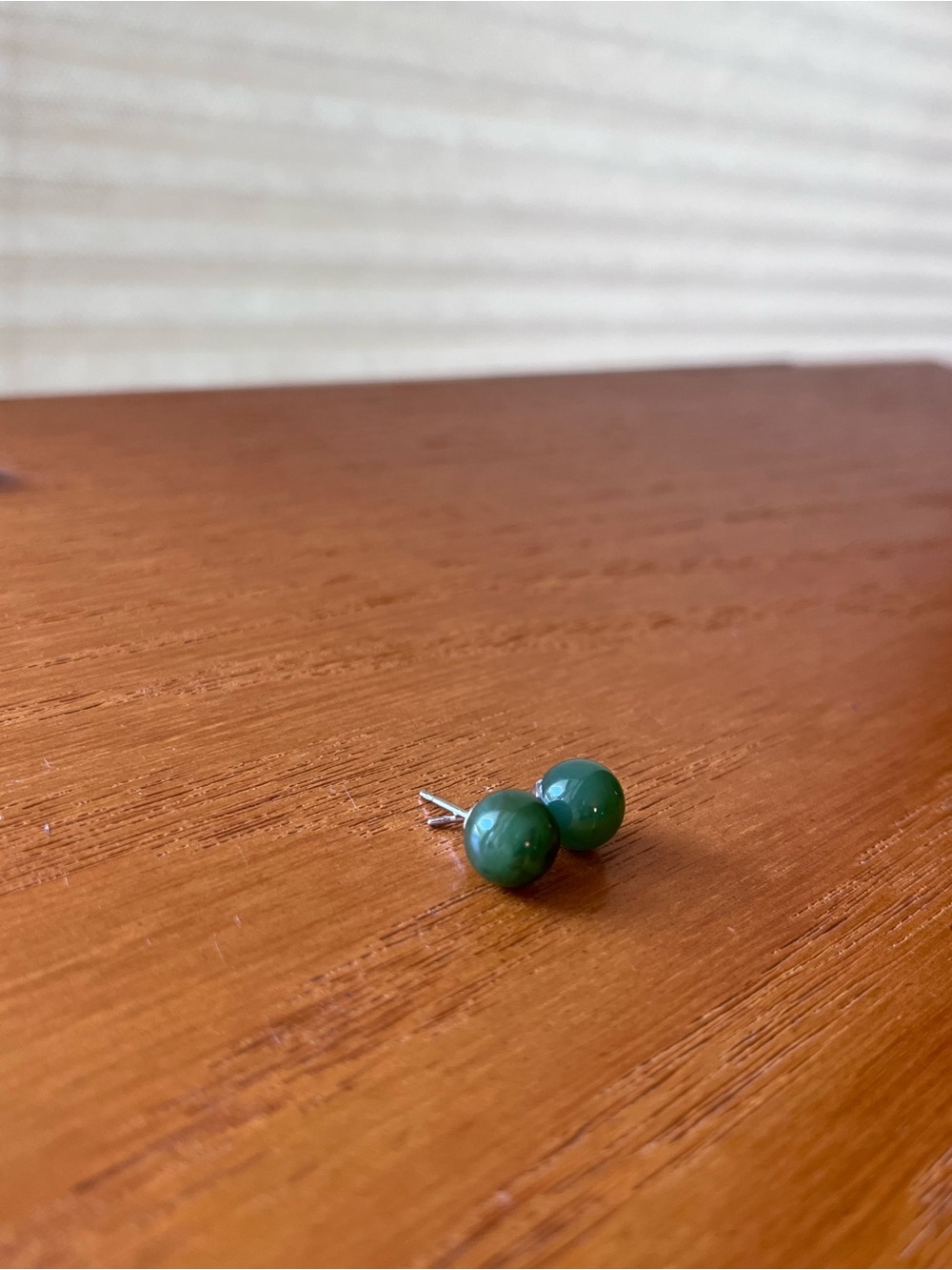 Jade Green Colour Earrings